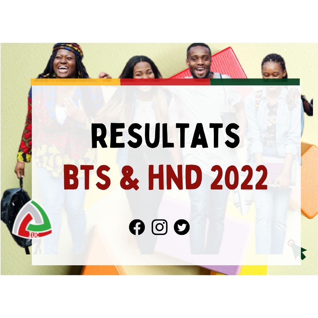 Résultats BTS & HND 2022 Cameroun pdf