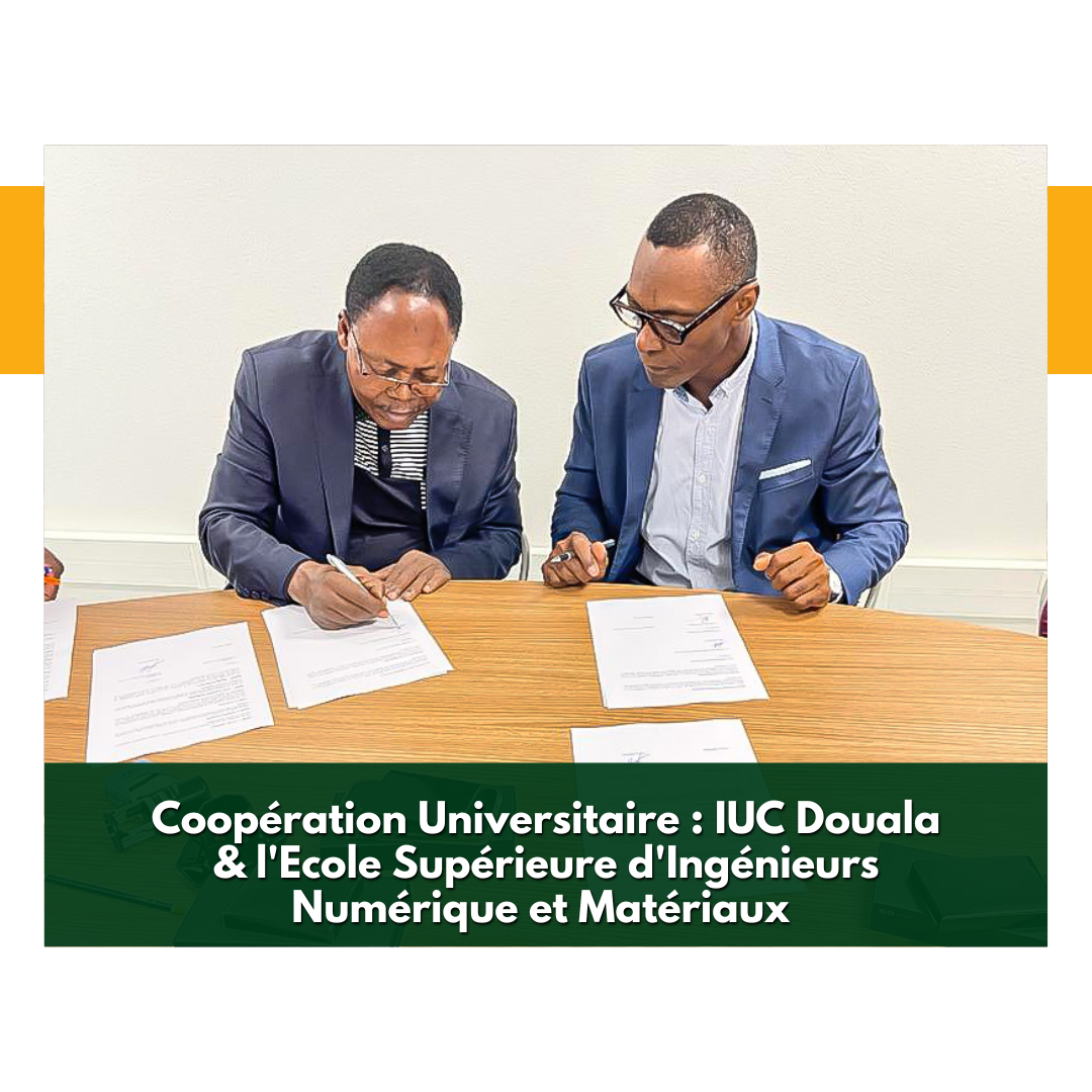 Coopération Universitaire : Signature d’une convention de parténariat avec l’Ecole Supérieure d’Ingénieurs Numérique et Matériaux (ESIREM)