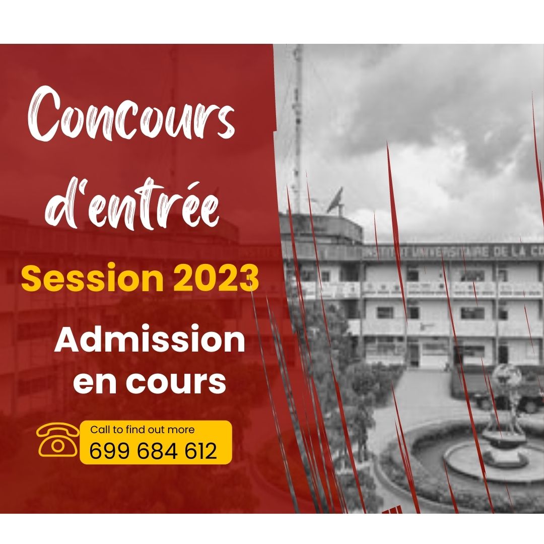 Comment intégrer l’IUC ? | Concours d’entrée 2023 à L’Institut Universitaire de la Côte | IUC Douala