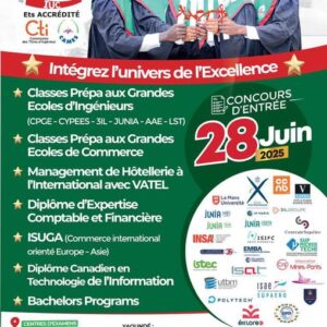 Inscris-toi au Concours d’entrée à l’Institut Universitaire de la Côte